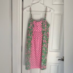 Lily Pulitzer Women’s Pink/Green Sundress - Size Small